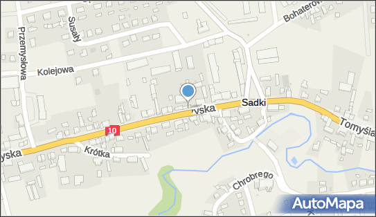 Paczkomat InPost SDK01G, Wyrzyska 14, Sadki 89-110