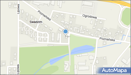 Paczkomat InPost SDM01BAPP, Poznańska 5, Swadzim 62-080