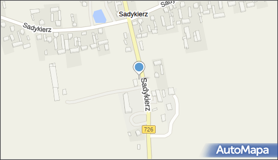 Paczkomat InPost SDQZ01BAPP, Sadykierz 50, Sadykierz 97-220