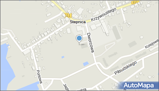 Paczkomat InPost SEC02M, Dworcowa 1, Stepnica 72-112