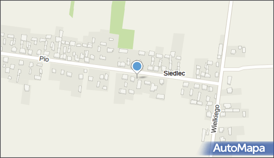 Paczkomat InPost SEDQ01BAPP, Świętego Ojca Pio 25, Siedlec 42-244