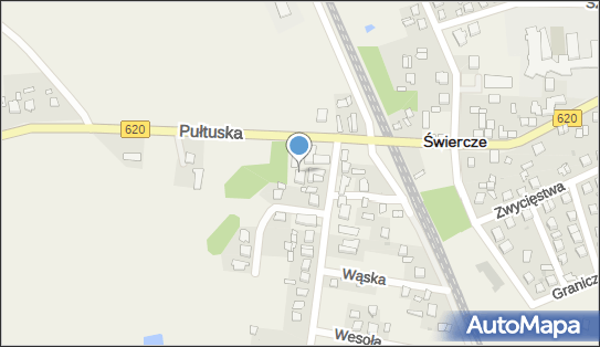 Paczkomat InPost SEE01AP, Pułtuska 47, Świercze 06-150