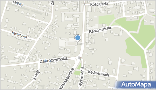 Paczkomat InPost SER03M, Pułtuska 3, Serock 05-140