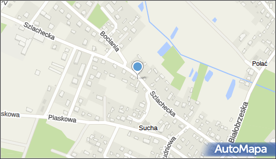 Paczkomat InPost SHA01BAPP, Szlachecka 16, Sucha 26-800