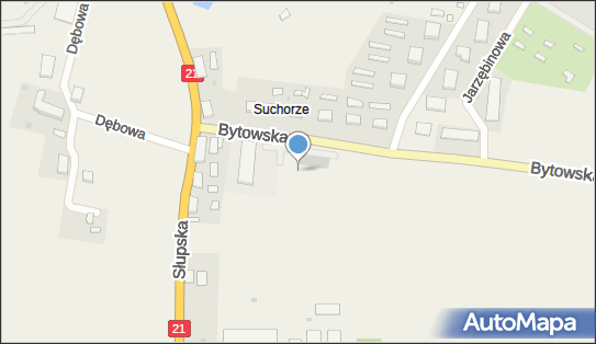 Paczkomat InPost SHR01BAPP, Bytowska 8, Suchorze 77-233