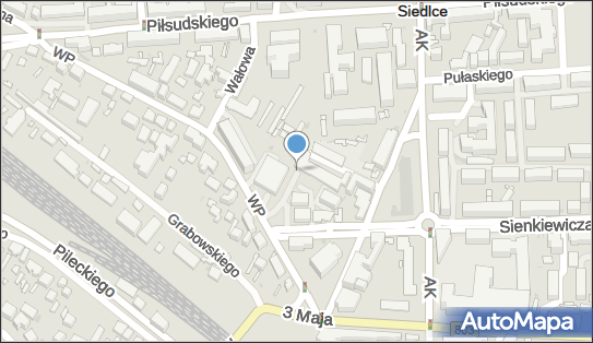 Paczkomat InPost SIE05BAPP, Głucha 1-5, Siedlce 08-110