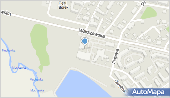 Paczkomat InPost SIE05M, Warszawska 133, Siedlce 08-102