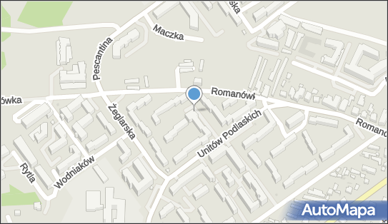 Paczkomat InPost SIE09M, Unitów Podlaskich 4, Siedlce 08-101