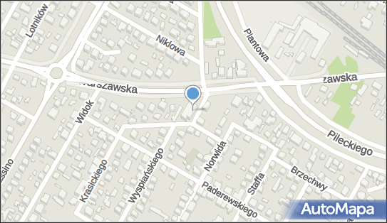 Paczkomat InPost SIE10M, Warszawska 31, Siedlce 08-101