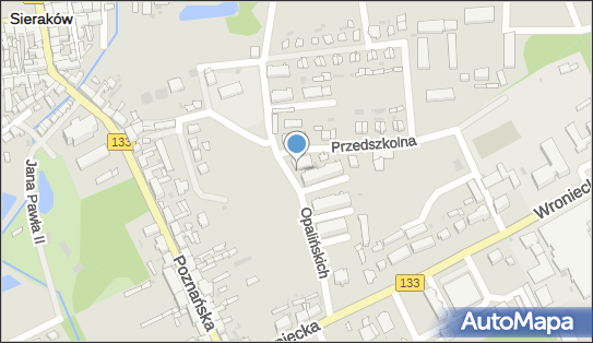 Paczkomat InPost SIK02M, Przedszkolna 29, Sieraków 64-410