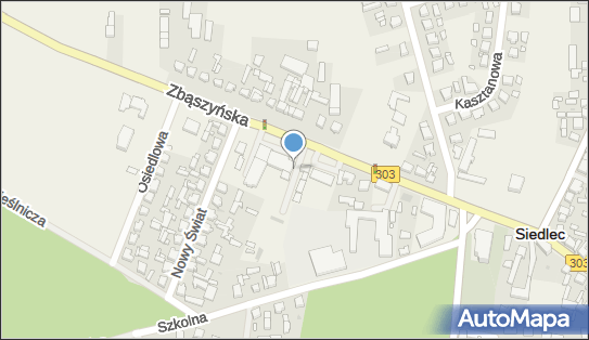 Paczkomat InPost SIL01G, Zbąszyńska 17, Siedlec 64-212