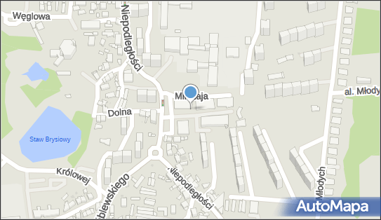 Paczkomat InPost SIS08A, Niepodległości 21, Siemianowice Śląskie 41-106