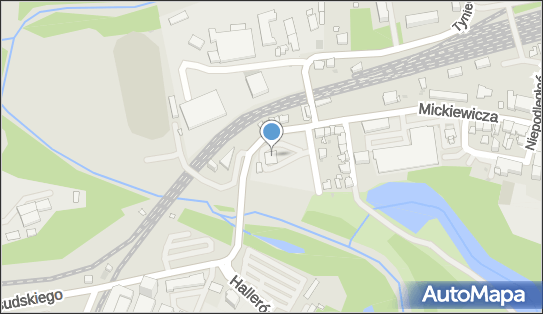 Paczkomat InPost SKA01M, Mickiewicza 37, Skawina 32-050