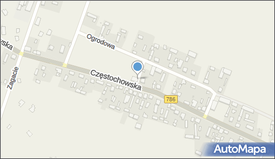 Paczkomat InPost SKCP01M, Częstochowska 170, Stary Koniecpol 42-230