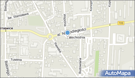 Paczkomat InPost SKI14M, Wschodnia 4, Skierniewice 96-100