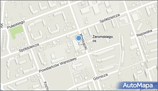 Paczkomat InPost SKK02M, Moniuszki 9, Skarżysko-Kamienna 26-110