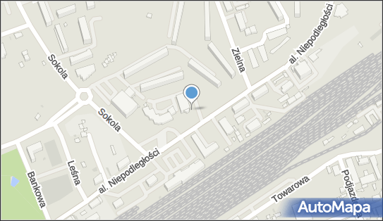 Paczkomat InPost SKK06BAPP, Al. Niepodległości 123 26-110