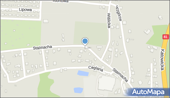 Paczkomat InPost SKO06M, Stalmacha 49A, Skoczów 43-430