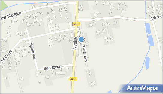 Paczkomat InPost SKX01BAPP, Nyska 2C, Skoroszyce 48-320