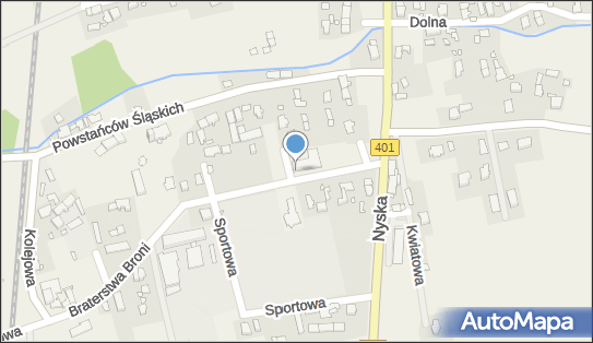 Paczkomat InPost SKX01M, Braterstwa Broni 4, Skoroszyce 48-320