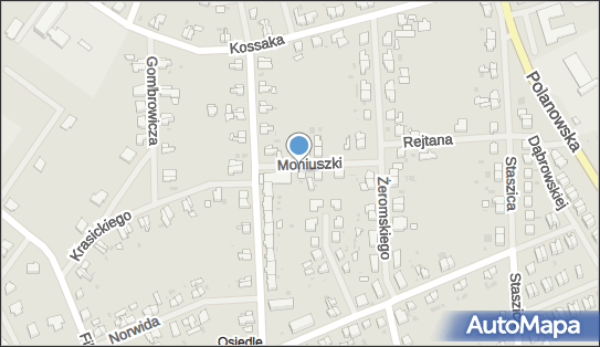 Paczkomat InPost SLA03M, Stanisława Moniuszki 3, Sławno 76-100