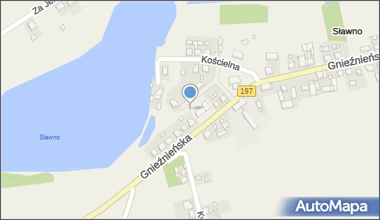 Paczkomat InPost SLAN01BAPP, Gnieźnieńska 42, Sławno 62-265