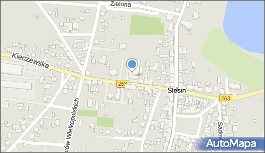 Paczkomat InPost SLE01M, Kleczewska 12B, Ślesin 62-561