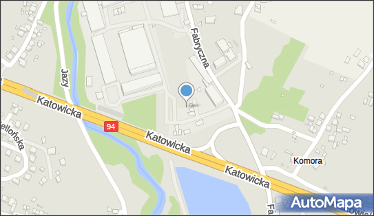 Paczkomat InPost SLK01BAPP, Fabryczna 10, Sławków 41-260