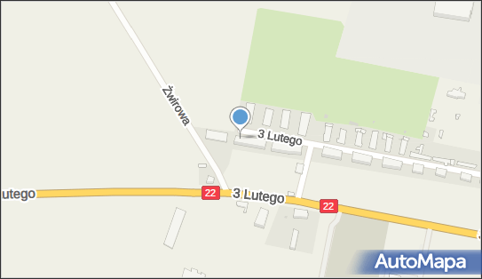 Paczkomat InPost SLO01APP, 3 Lutego 46c, Słońsk 66-436