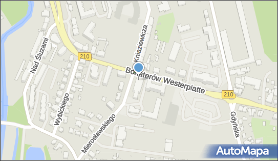 Paczkomat InPost SLU16M, Bohaterów Westerplatte 7, Słupsk 76-200