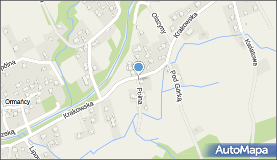 Paczkomat InPost SLX02M, Krakowska 54, Ślemień 34-323