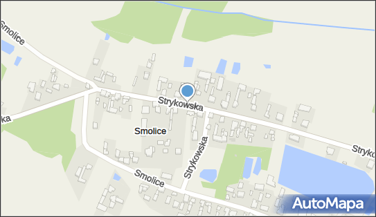 Paczkomat InPost SMCQ01BAPP, Smolice 38, Smolice 95-010