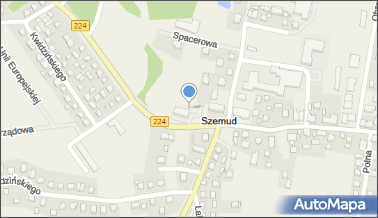 Paczkomat InPost SMD01BAPP, Wejherowska 15, Szemud 84-217