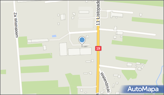 Paczkomat InPost SME01BAPP, 11 Listopada 184, Siemiatycze 17-300
