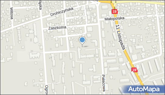 Paczkomat InPost SME06M, Pałacowa 14B, Siemiatycze 17-300