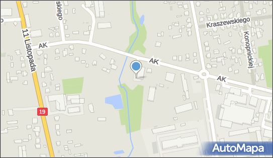 Paczkomat InPost SME08M, Armii Krajowej 14A, Siemiatycze 17-300