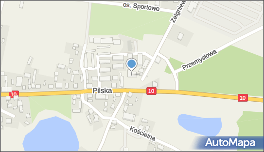 Paczkomat InPost SMX01G, Pilska 4, Śmiłowo 64-811