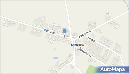 Paczkomat InPost SNCA01BAPP, Kórnicka 3, Śnieciska 63-021