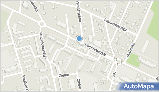 Paczkomat InPost SND01BAPP, Mickiewicza 51A, Sandomierz 27-600