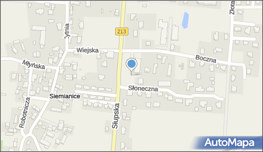 Paczkomat InPost SNE03M, Boczna 2, Siemianice 76-200