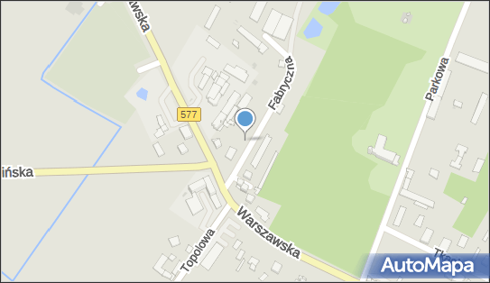 Paczkomat InPost SNK01APP, Fabryczna 1, Sanniki 09-540