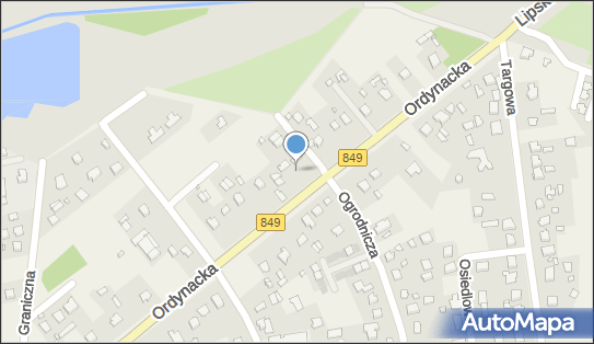 Paczkomat InPost SOA01M, Ordynacka 32, Skokówka 22-400