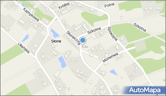 Paczkomat InPost SONQ01M, Słoneczna 13, Słone 66-014