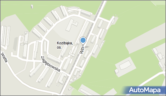 Paczkomat InPost SOS01N, Wojska Polskiego 135, Sosnowiec 41-208