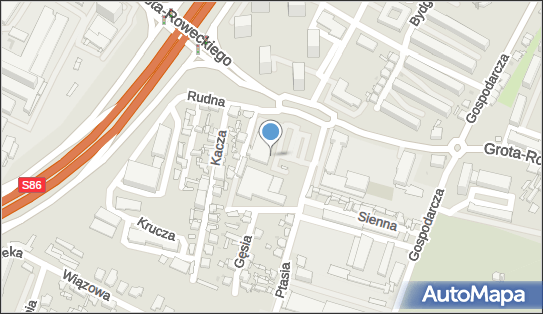 Paczkomat InPost SOS02APP, Ptasia 20, Sosnowiec 41-200