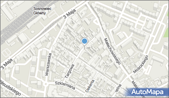 Paczkomat InPost SOS03H, Targowa 8, Sosnowiec 41-200