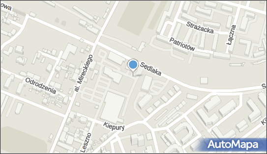Paczkomat InPost SOS04APP, Sedlaka 5, Sosnowiec 41-200