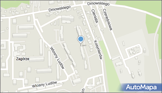 Paczkomat InPost SOS19N, Dmowskiego 66b, Sosnowiec 41-219