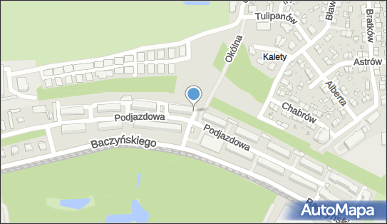 Paczkomat InPost SOS42M, Podjazdowa 9, Sosnowiec 41-203