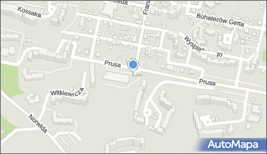 Paczkomat InPost SOS53M, B. Prusa 53, Sosnowiec 41-219